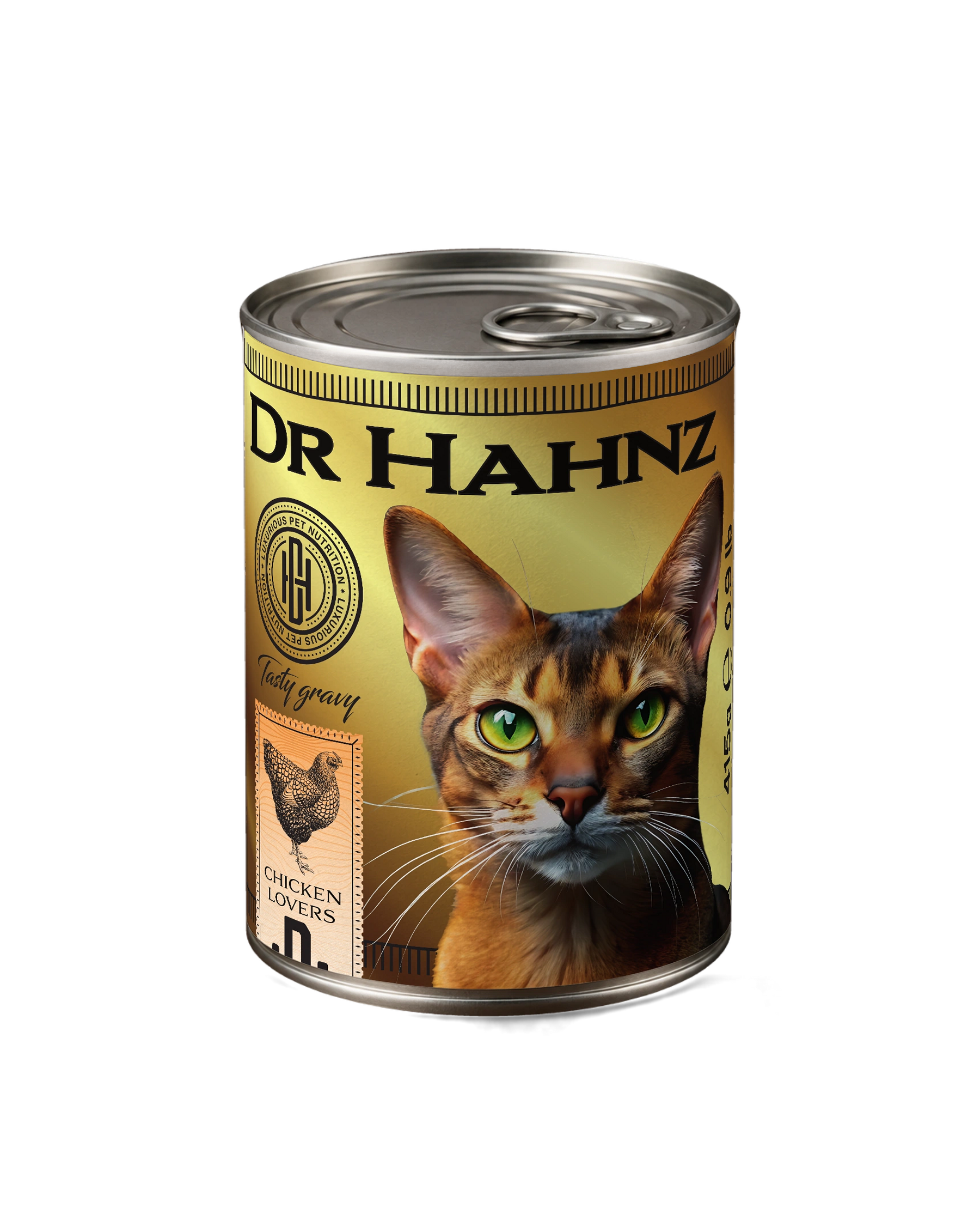 Chicken Lovers — 415 g individual can shown — Front