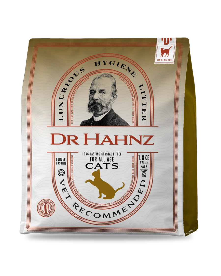 Antibacterial Cat Litter — 1.8 kg individual pack shown — Front