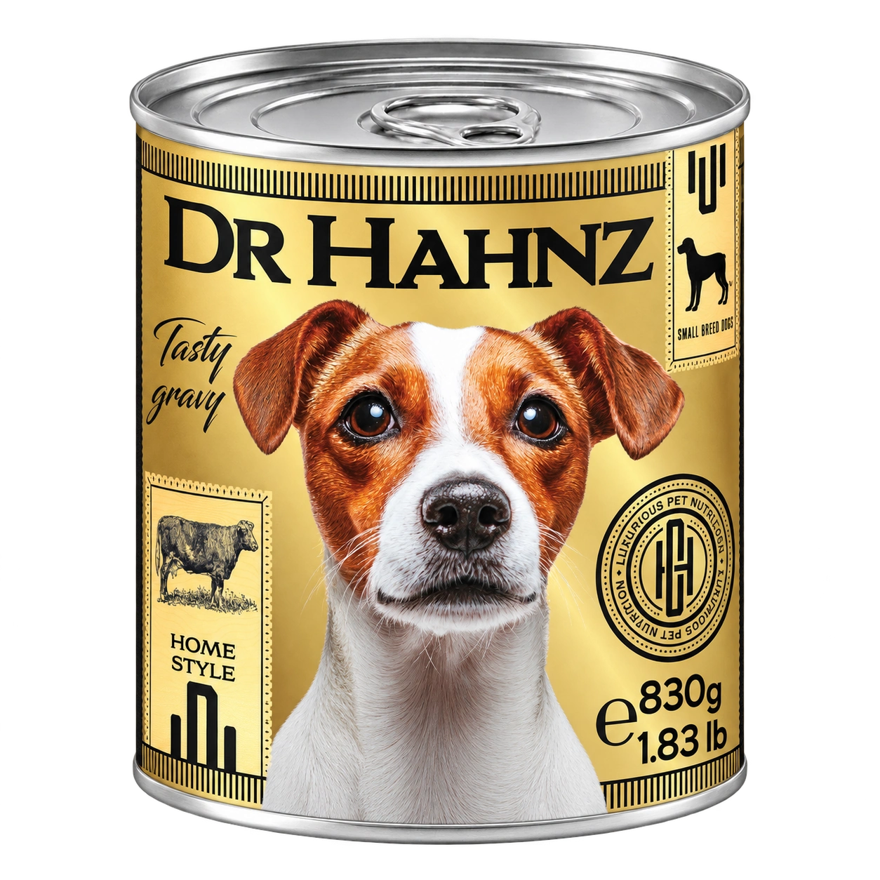 Homestyle Recipe — 830 g individual can shown — front